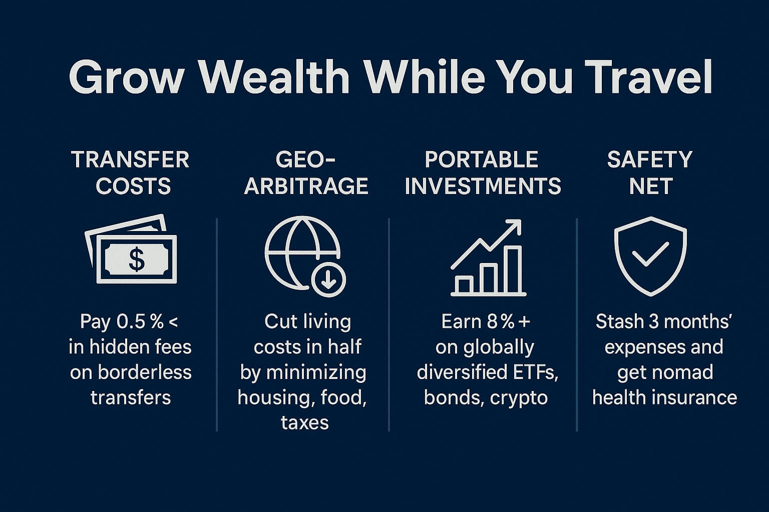 Digital nomad wealth strategies